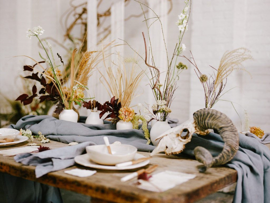 top elements for a holiday tablescape